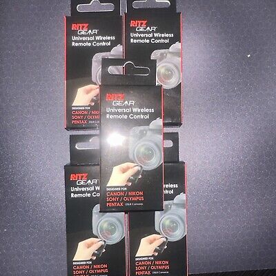Wireless Universal Remote Control for Canon/Nikon/Sony/Olympus DSLR  Lot Of 5