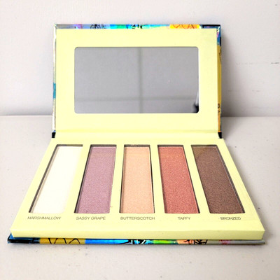 Okalan Natural Color Dimensional Highlighting Palette 5 Warm Glow & Shine Shades