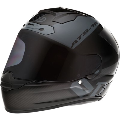 6D Helmets ATS-1R Helmet - Wyman - Black/Gray - Large 30-0707