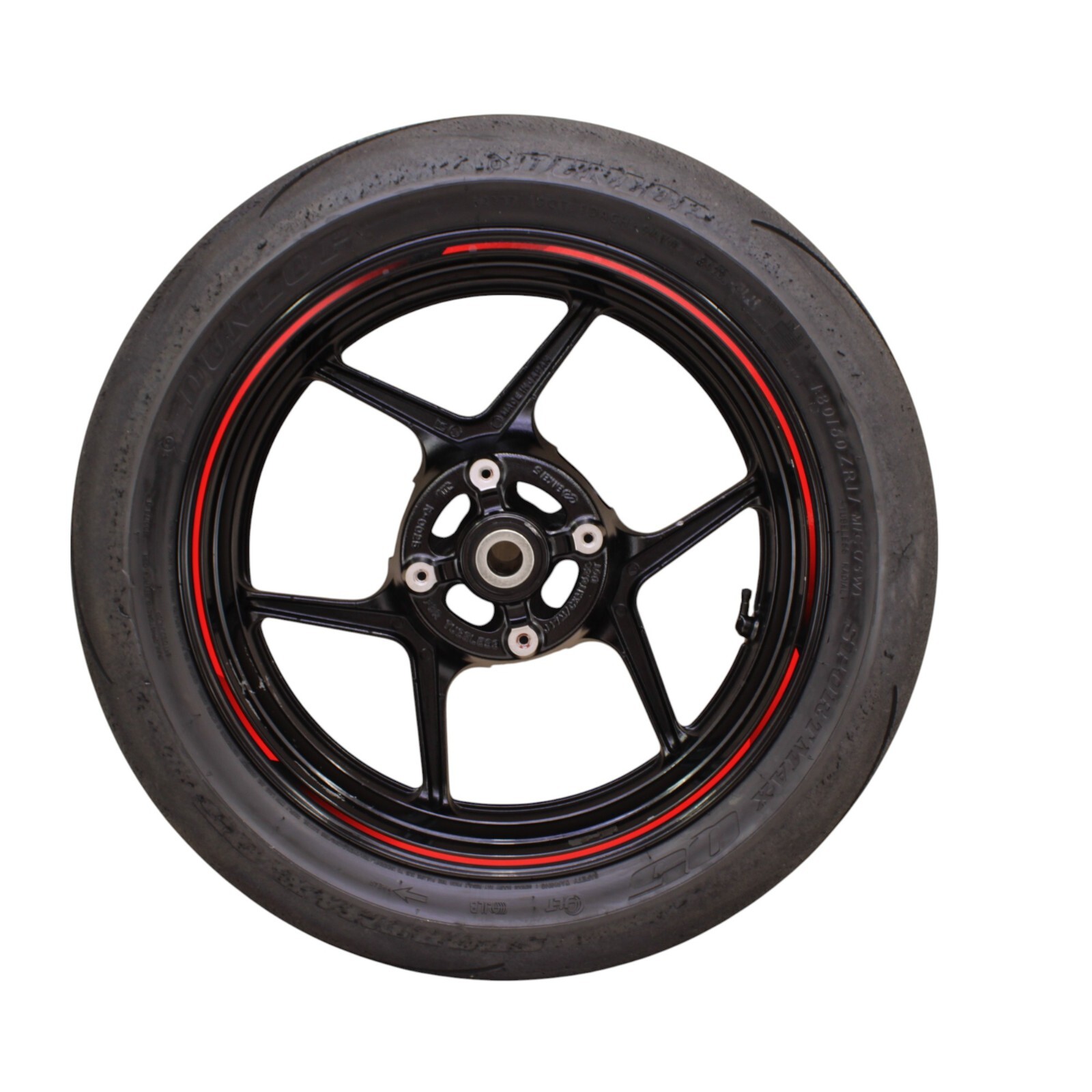 2019 - 2025 KAWASAKI NINJA ZX6R REAR WHEEL RIM STRAIGHT