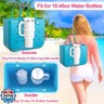 Bogg Bag Cup Holder for 30oz 40oz Stanley, Adjustable Insert Drink Holder Compatible with Bogg Bag/Simply Southern Beach Tote Bag, Water Bottle Holder Attachment for Bogg Bag Accessories
