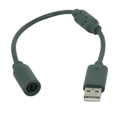 USB Breakaway Cable Controller For Xbox 360 Brand New 5Z