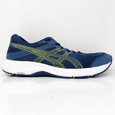 

Мужские кроссовки Asics Gel Contend 6 1011A667 синие кроссовки размер 11,5, Синий, Gel Contend 6