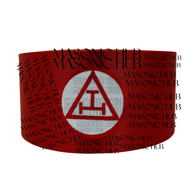 Crowning Glory: Royal Arch Masons Member Crown -  Member's Regal Crown ( RED )