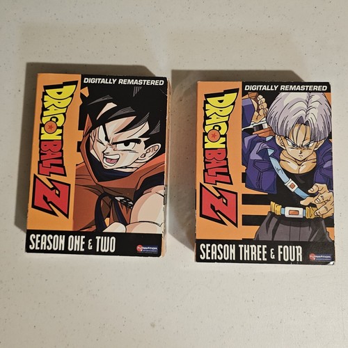 Dragon Ball Z Season 1-4 DVD Bundle 1 2 3 4 Digitally