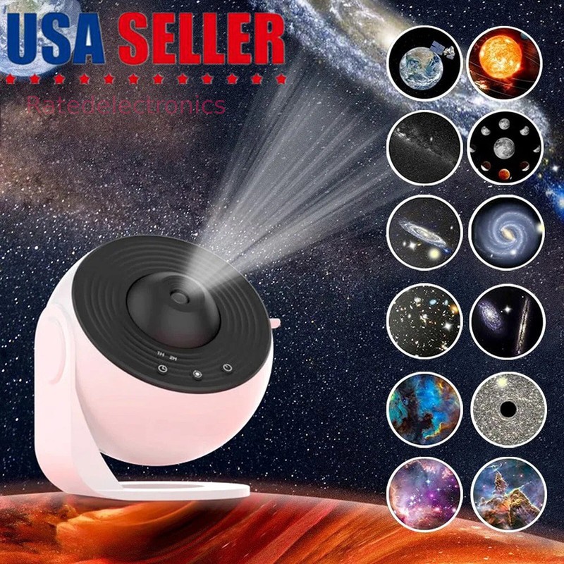 Galaxy Projector 12-in-1 Planetarium Star Projector Sky Constellation Night Lamp