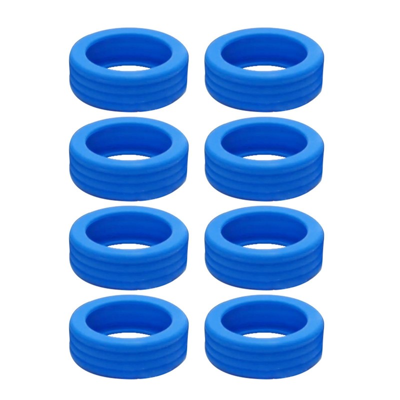 8PCS/Set Silicone Suitcase Wheels Protection Cover Travel Luggage Accessories