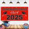 2025 Graduation Party Plastic Backdrop - 65