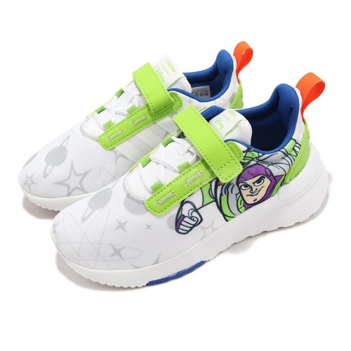 Adidas Racer TR21 Buzz C Lightyear Disney Бело-зеленая детская обувь для дошкольников GY6645