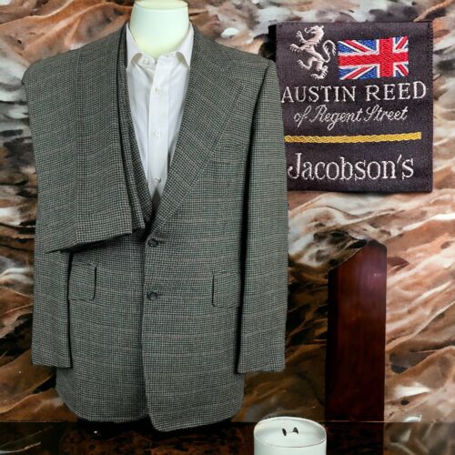 Vintage 1960s Austin Reed 2 Piece Suit Mens 40L 36x31 Green Vintage 1960s Austin Reed 2 Piece Suit Mens 40L 36x31 Green