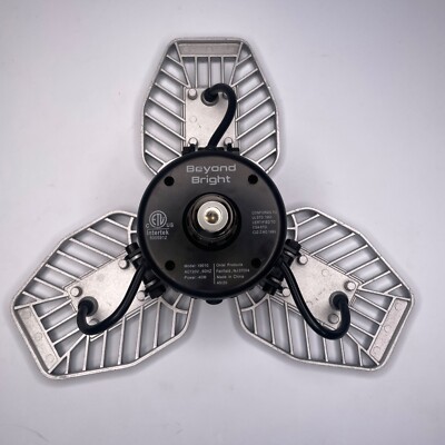 Beyond Bright LED Ultra-Bright Garage Light Model 19010 3 Adjustable Panels