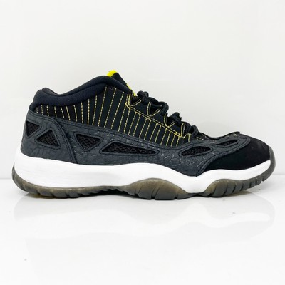 

Nike Boys Air Jordan 11 306006-002 Черные баскетбольные кроссовки, размер 5 лет, Черный, Air Jordan 11