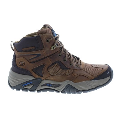 

Мужские коричневые походные ботинки Skechers Relaxed Fit Arch Fit Recon Percival 204406 204406, Коричневый, Skechers Relaxed Fit Arch Fit Recon Percival