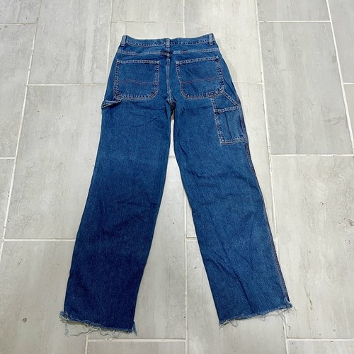パンツ OLD GAP 00s denim painter pants W34 VINTAGE Gap Jeans Mens 32x34 (Meas 30x32”) Blue Carpenter