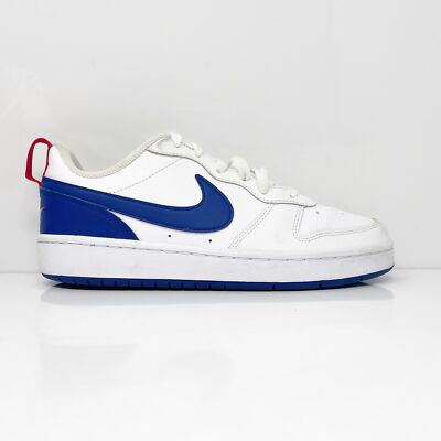 

Белые кроссовки для бега Nike Boys Court Borough Low 2 BQ5448-113, размер 6,5 лет, Белый, Court Borough Low 2