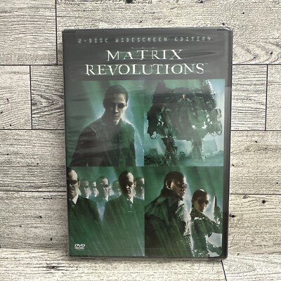 The Matrix Revolutions DVD, 2004, 2-Disc Set New Factory Sealed! Ships FREE