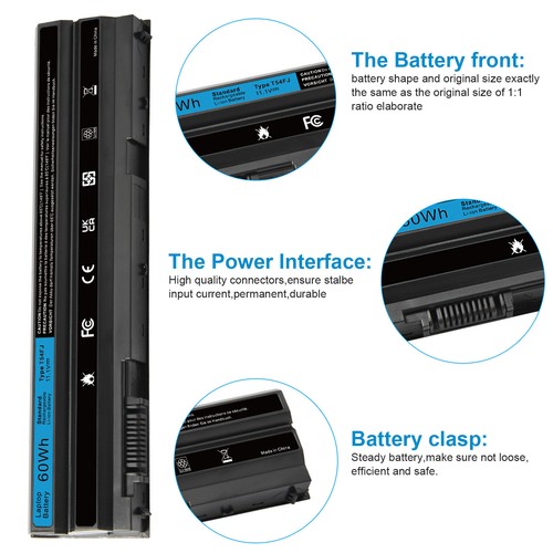 T54FJ Battery for DELL Latitude E5420 E5430 E5520 E5530 E6420 E6430 E6520 E6530