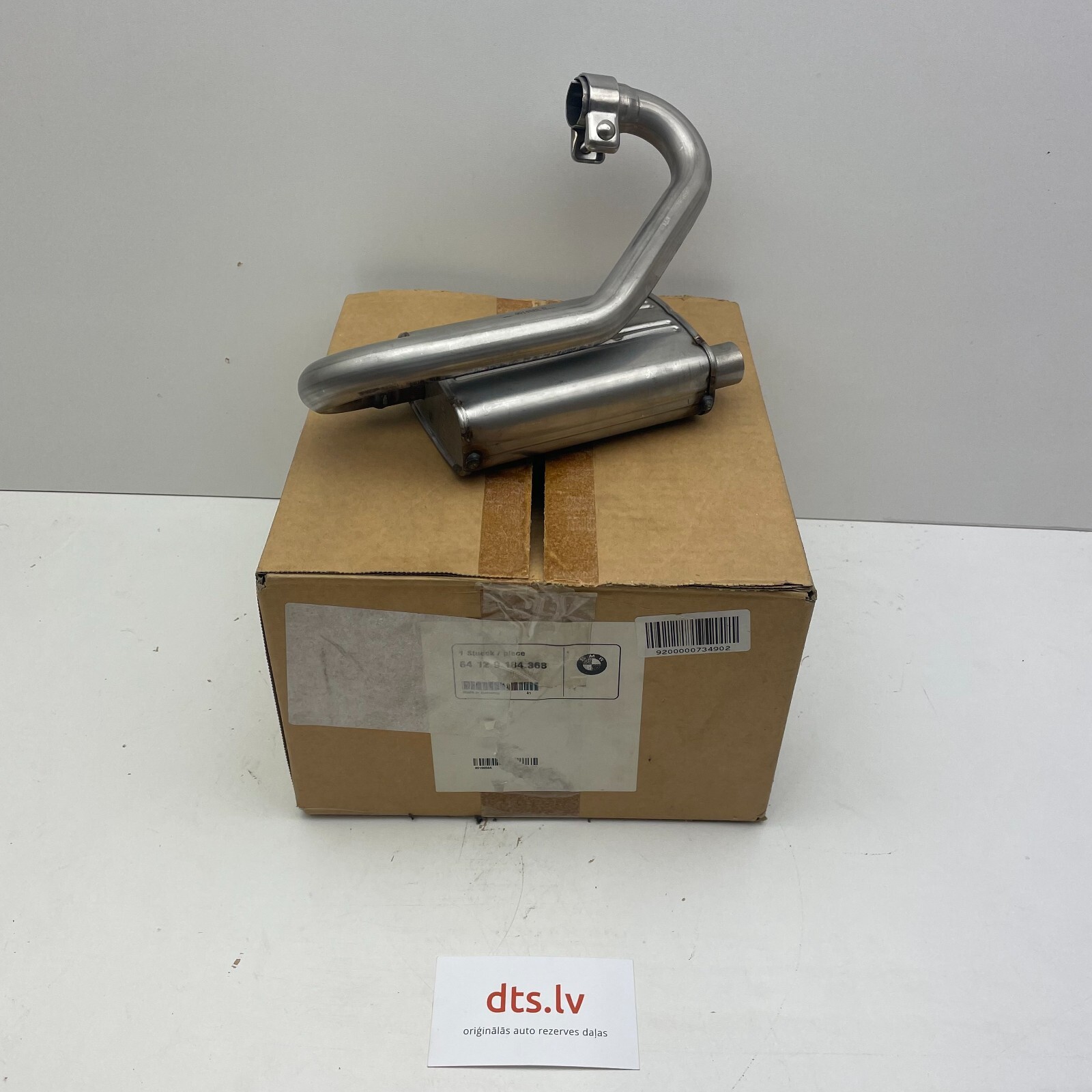 OEM BMW Exhaust Pipe Muffler 64129184368 | eBay