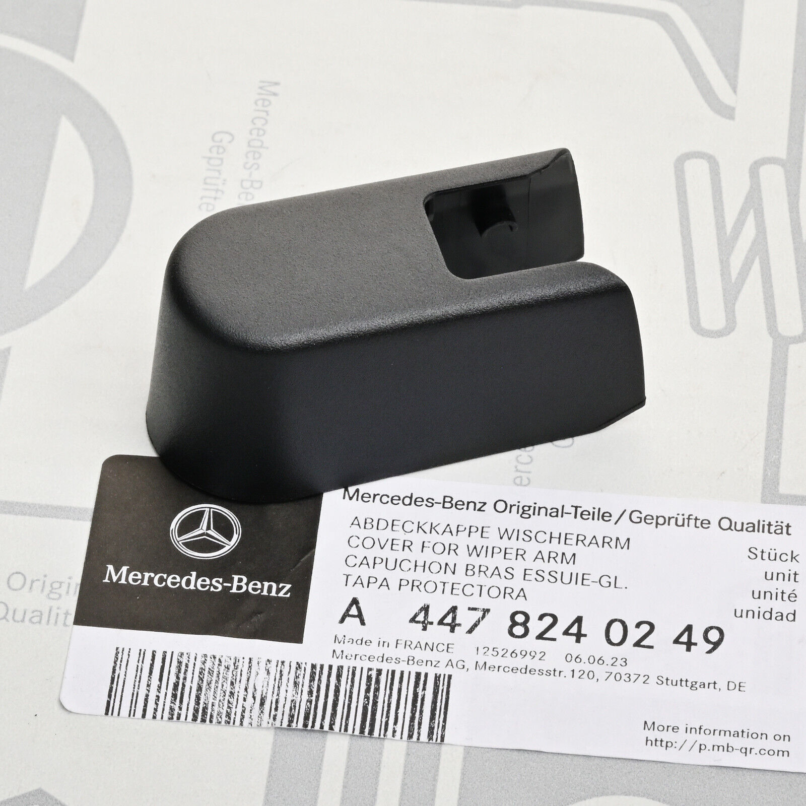 Heckwischer Abdeckkappe Für Vito 447 448 - A4478240249 Schwarz