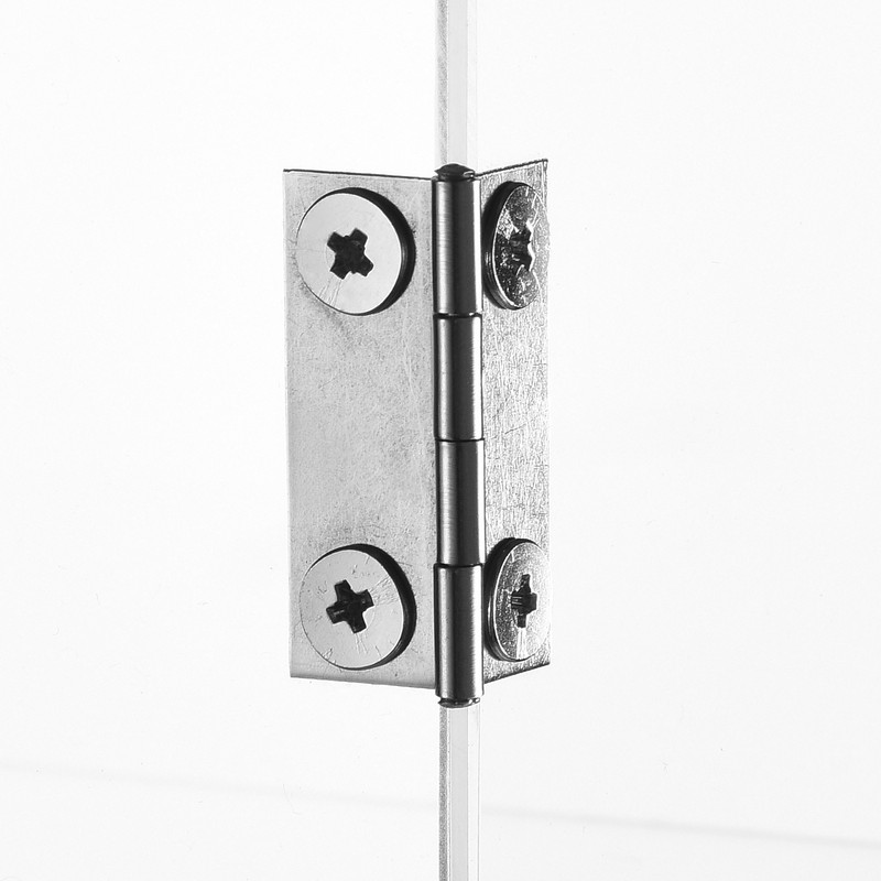 3 Shelf Acrylic Display Case with Lock and Keys, Clear Collectibles Showcase