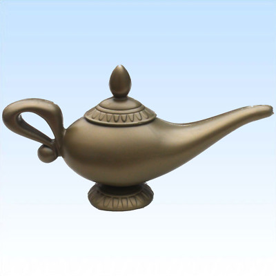 Lampe Aladin Öllampe Geist Aladdin Wunderlampe Märchen Kostümzubehör Accessoire