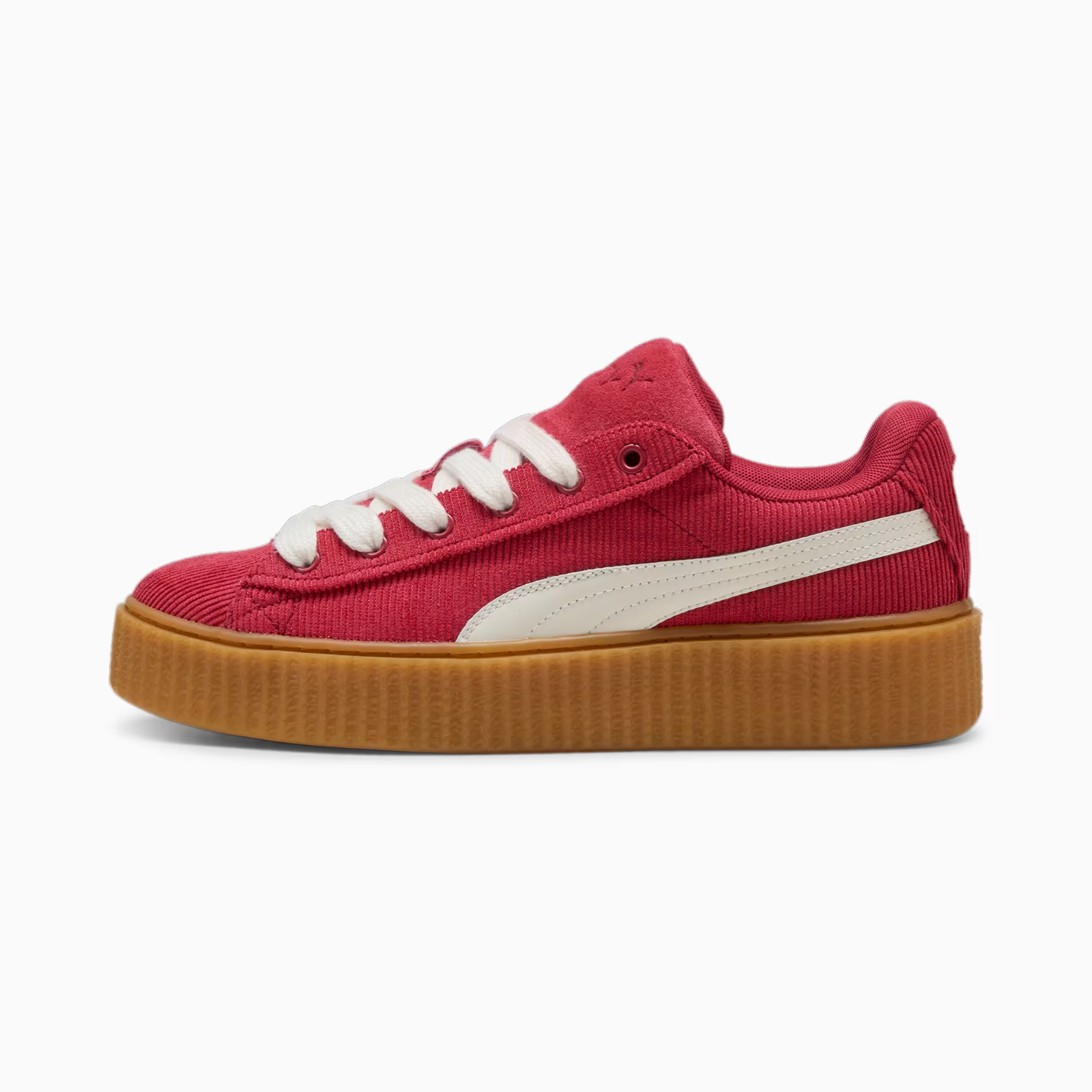 Pre-owned Puma X Rihanna Fenty Creeper Phatty Corduroy Red (399870-04) Expeditedship