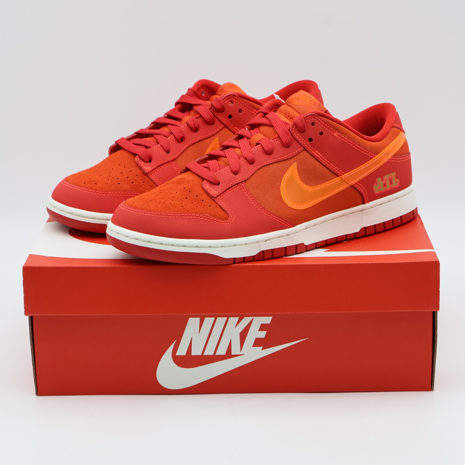 red orange nikes