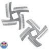 MAYITOP (2) Meat Grinder Cutting Blade Knife STAINLESS for Waring 026552 MG100 MG105 WPG200PC