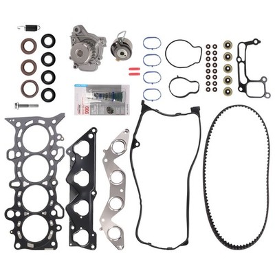 Engine Rebuild Timing Belt Kit for Honda Civic 1.7L 2001-05 w/ Head Gasket Set