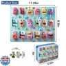 LELEMON Popsicle Monsters Puzzles for Kids Ages 4-8,100 Pieces Funny Colorful Monsters Ice Cream Jigsaw Puzzles in a Metal Box,Cute Monster Popsicles Learning Educational Toys for Boys Girls