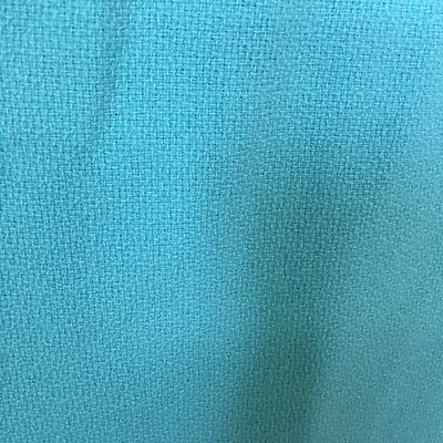 Fabric Turquoise Polyester Blend 68''( 1 yd 32 inch) x 60'' Wide By The Piece