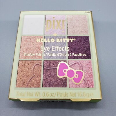 Pixi + Hello Kitty Eye Effects Eyeshadow Palette #0347 HARMONY HUES 9 Shades