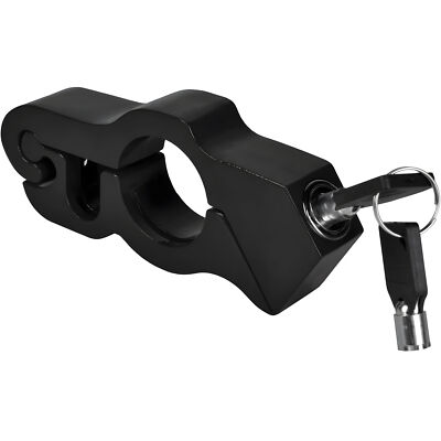 Motorcycle Handlebar Lock Anti-Theft Grip Throttle Security Bike Scooter ATV