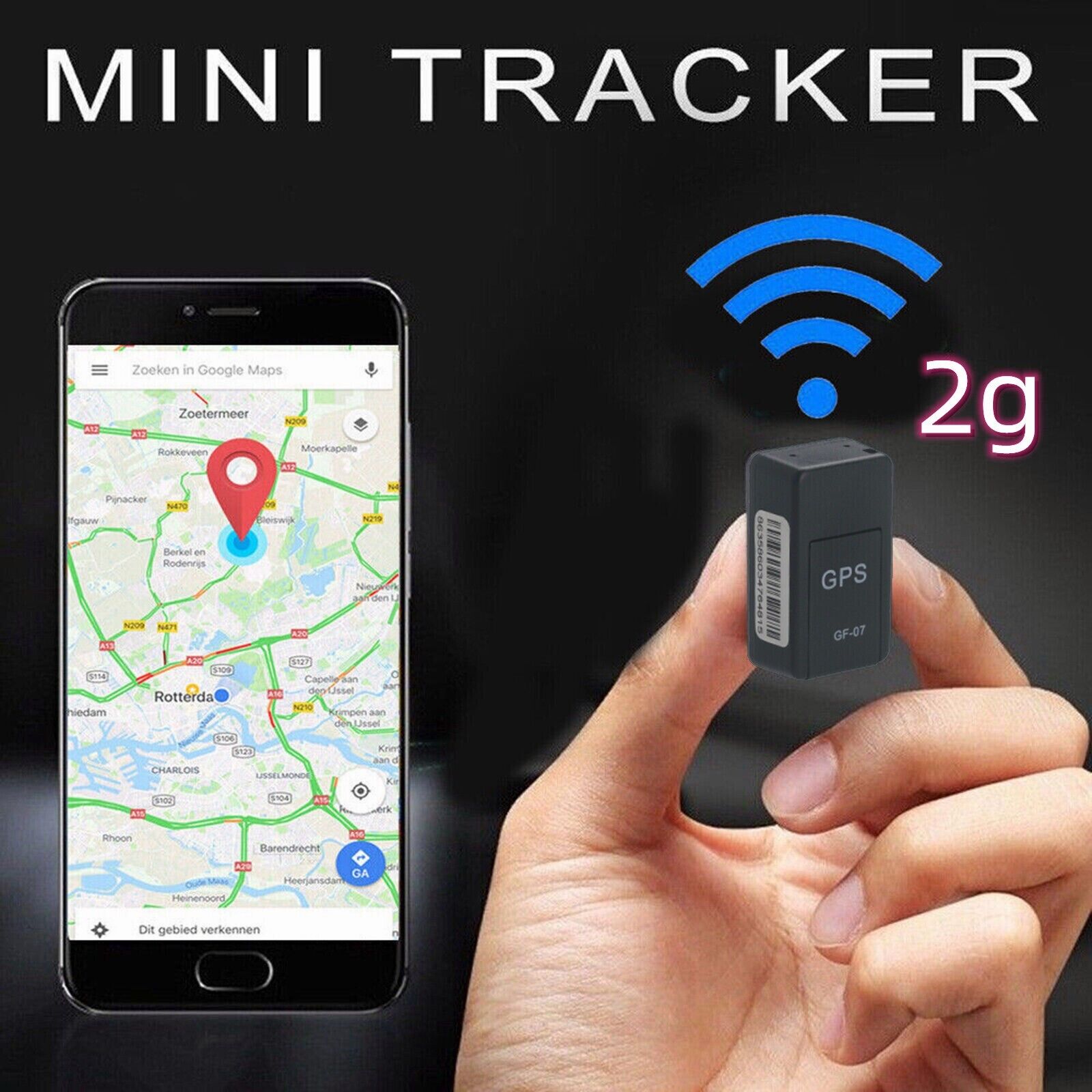 Magnetic GF07 Mini GPS Real Time Car Locator Tracker GSM/GPR