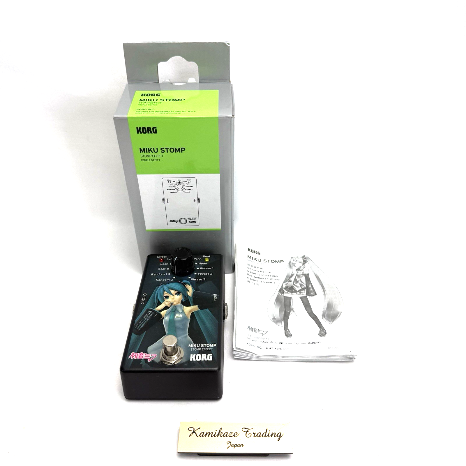 KORG MIKU STOMP エフェクター　中古 Korg Miku Stomp | Sweetwater