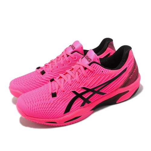 

Мужские теннисные кроссовки Asics Solution Speed FF 2 Pink Black French Open 1041A182-700, Розовый, Solution Speed Ff 2