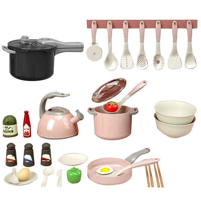 Cooking Set Cookware & Vegetables