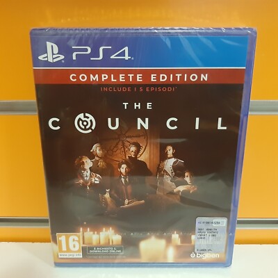 The Council - Complete Edition PS4 NUOVO SIGILLATO ITA