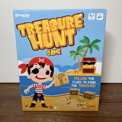 Pressman Treasure Hunt Game - Follow the Clues to Find the Treasure - NEW