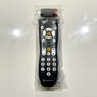 Original Motorola URC-2068BC1-R Remote Control For Receivers SetTop Boxes Manual