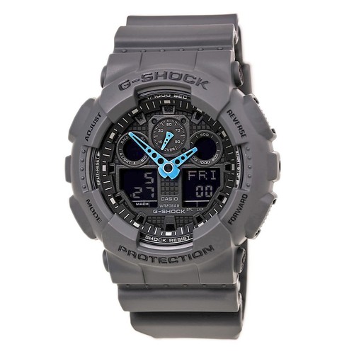 【Novea】　　　　　CASIO G-SHOCK G-8100C y2k Casio Men's Watch G-Shock Grey Black Ana-Digi Dial Resin