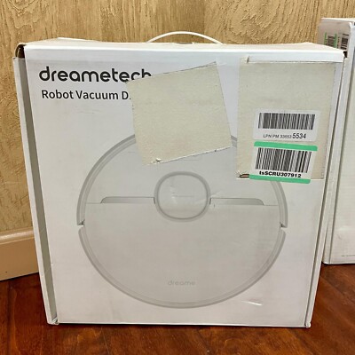 (New Open Box) Dreametech D9 Robot Wet/Dry Vacuum & Mop Cleaner Dreame - White