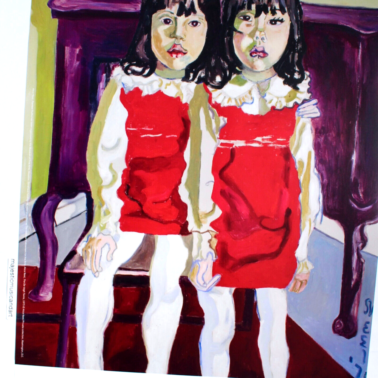 ALICE NEEL ORIGINAL 2011 EXHIBITION POSTER LARGE | eBay