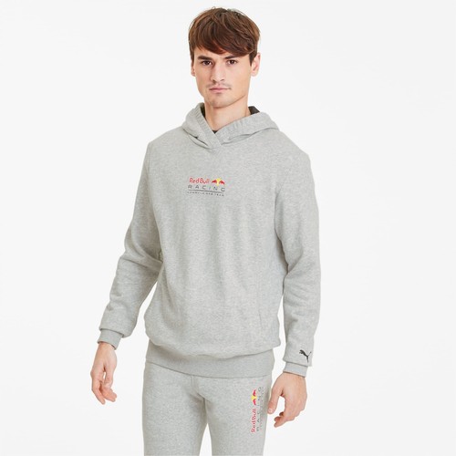 

[596207-02] Мужская толстовка с капюшоном Puma RBR DYNAMIC BULL, Серый