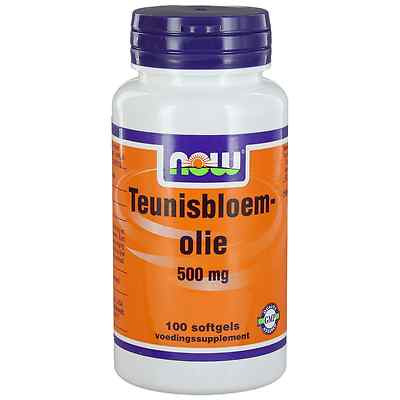 Teunisbloemolie 500 mg (100 softgels) - Now Foods