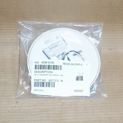 NEW SIMPLEX 4098-9795 MULTI SENSOR SOUNDER SMOKE DETECTOR BASE 24VDC FIRE ALARM