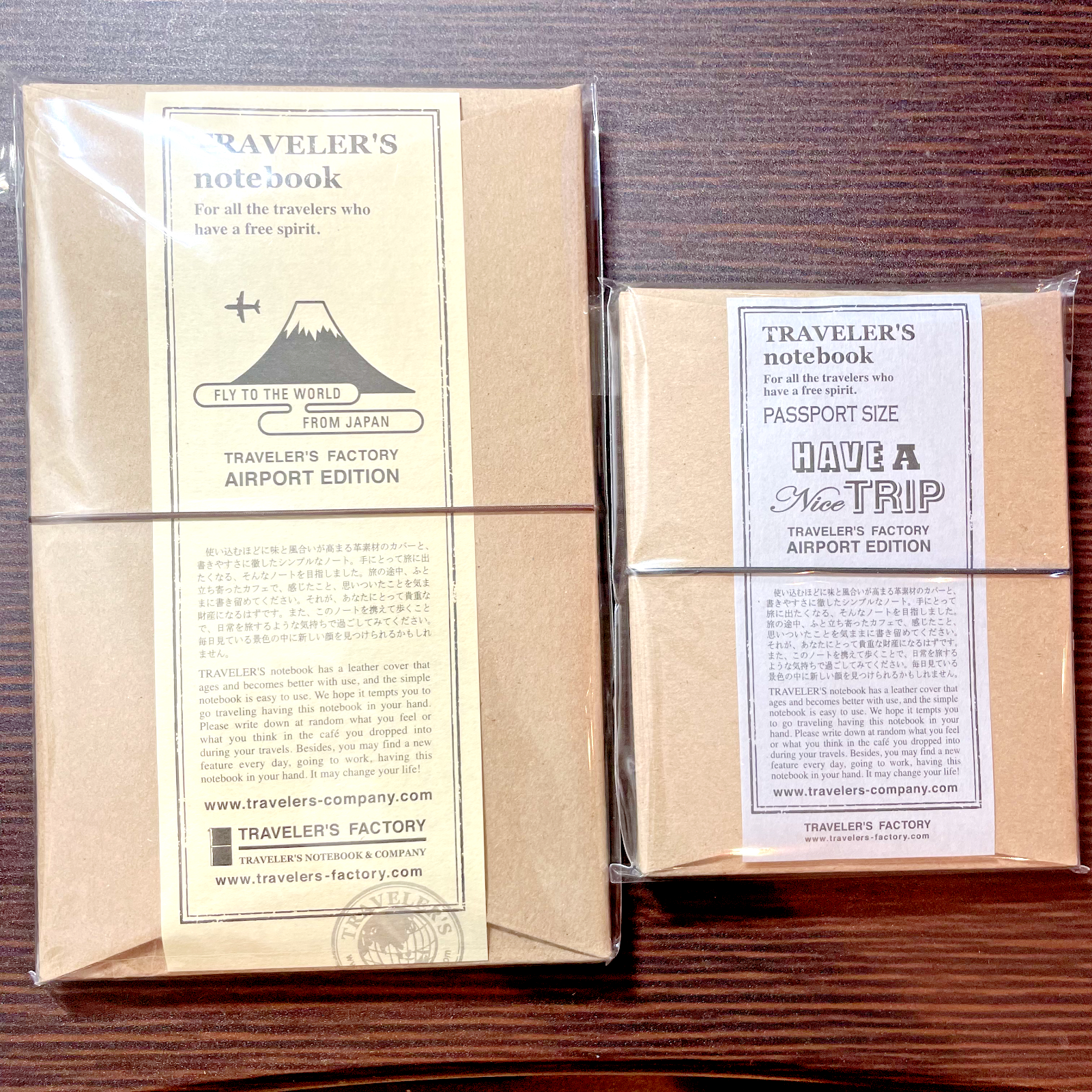 書 TEESFACTORY TRAVELERS FACTORY Notebook Narita Airport Edition SET of Regular