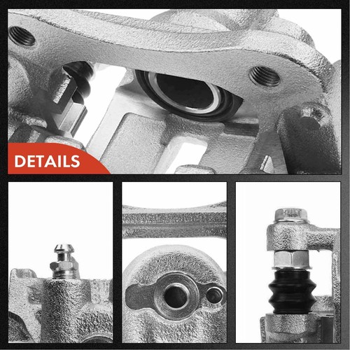 2PCS Brake Caliper w/ Bracket for Hyundai Tucson Kia Sportage Rear Left & Right