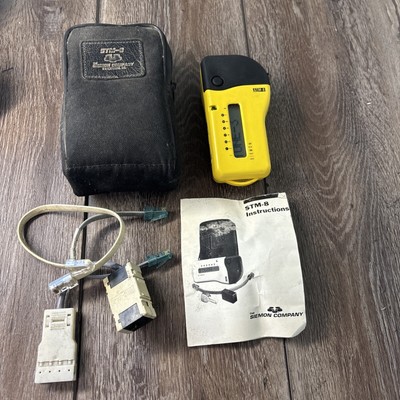 Siemon STM-8 Network Cable Tester Cabling System w/ Test Cables Extras STM8-R3
