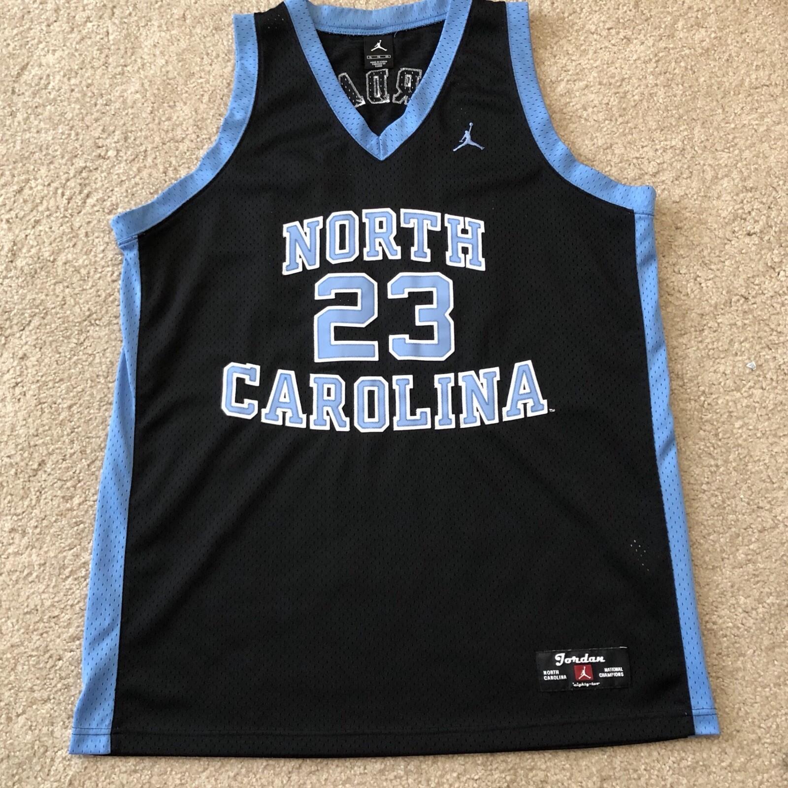 jordan 23 unc jersey